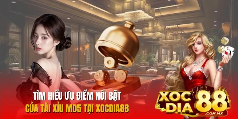 Khám phá những ưu điểm vượt trội của Tài Xỉu MD5